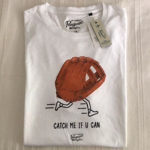 Penguin “Catch Me If You Can” t-shirt. Size Large. NWT
